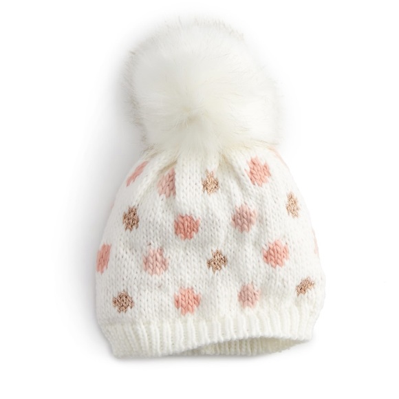 LC Lauren Conrad Polka Dot Hat - Picture 1 of 3